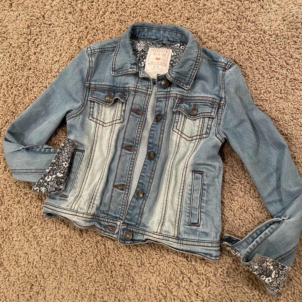 FatFace Clothing Girls Denim Jacket